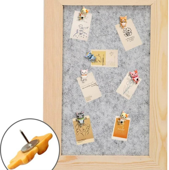 30 pcs Cat Push Pins Animal Creative Thumbtacks Corkboard Pushpins for Photo Wal - Picture 4 of 7